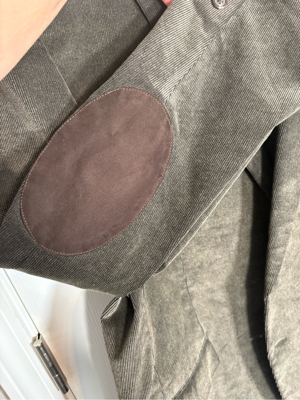 Chaps Dark Olive Corduroy Sport Coat Size 46R - Picture 2 of 10